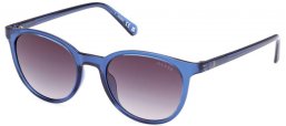 Sunglasses - Guess - GU00118 - 90B  SHINY BLUE // GREY GRADIENT
