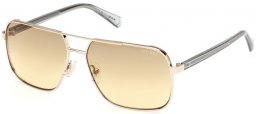 Gafas de Sol - Guess - GU00119 - 32F  SHINY PALE GOLD // LIGHT BROWN GRADIENT