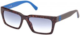 Lunettes de soleil - Guess - GU00121 - 52W  DARK HAVANA // BLUE GRADIENT