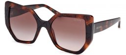 Lunettes de soleil - Guess - GU00153 - 52F  DARK HAVANA // BROWN GRADIENT