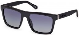 Sunglasses - Guess - GU00166 - 01D  SHINY BLACK // GREY GRADIENT