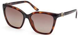 Lunettes de soleil - Guess - GU00191 - 52H  DARK HAVANA // BROWN GRADIENT POLARIZED