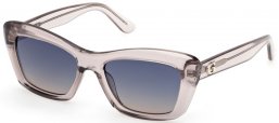 Sunglasses - Guess - GU00195 - 20W  SHINY TRANSPARENT GREY // BLUE GRADIENT