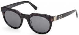 Sunglasses - Guess - GU00214 - 98V  HAVANA GREEN // BLUE