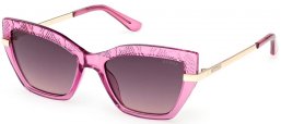 Gafas de Sol - Guess - GU00216 - 81B  SHINY VIOLET // SMOKED GRADIENT
