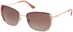 Gafas de Sol - Guess - GU00218 - 59F  SHINY PALE GOLD BROWN // BROWN GRADIENT