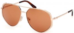 Sunglasses - Guess - GU00219 - 32E  MATTE PALE GOLD // BROWN