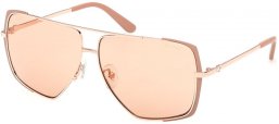 Gafas de Sol - Guess - GU00220 - 58E  MATTE BEIGE // LIGHT BROWN