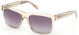 Gafas de Sol - Guess - GU00222 - 57Z  SHINY BEIGE // DARK VIOLET GRADIENT