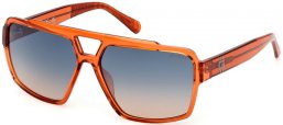 Gafas de Sol - Guess - GU00223 - 42X  SHINY TRANSPARENT ORANGE // BLUE GRADIENT