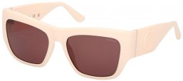 Lunettes de soleil - Guess - GU00252 - 25Y  IVORY // VIOLET