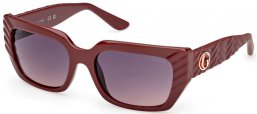 Lunettes de soleil - Guess - GU00254 - 69Z  SHINY BORDEAUX // VIOLET GRADIENT