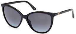 Gafas de Sol - Guess - GU00256 - 01B  SHINY BLACK // GREY GRADIENT