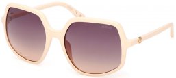 Gafas de Sol - Guess - GU00257 - 25B  SHINY IVORY // GREY GRADIENT