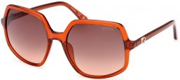 Gafas de Sol - Guess - GU00257 - 44F  SHINY ORANGE // BROWN GRADIENT