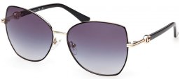 Gafas de Sol - Guess - GU00259 - 01B  POLISHED BLACK // GREY GRADIENT