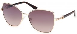 Gafas de Sol - Guess - GU00259 - 32G  SHINY GOLD // BROWN GRADIENT