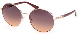 Lunettes de soleil - Guess - GU00260 - 28B  SHINY ROSE GOLD // GREY GRADIENT
