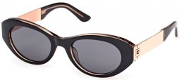 Lunettes de soleil - Guess - GU00261-H - 01A  SHINY BLACK // GREY