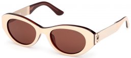 Sunglasses - Guess - GU00261-H - 25E  SHINY IVORY // BROWN