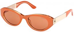 Lunettes de soleil - Guess - GU00261-H - 42E  SHINY ORANGE // ORANGE
