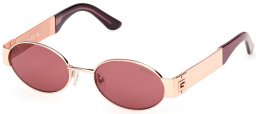 Lunettes de soleil - Guess - GU00262 - 28Y  SHINY ROSE GOLD // VIOLET