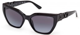 Gafas de Sol - Guess - GU00264 - 01B  SHINY BLACK // GREY GRADIENT
