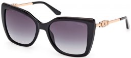 Gafas de Sol - Guess - GU00266 - 01B SHINY BLACK // GREY GRADIENT