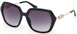Gafas de Sol - Guess - GU00267 - 01B  SHINY BLACK // GREY GRADIENT