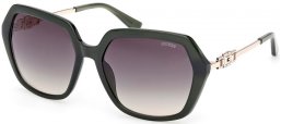 Gafas de Sol - Guess - GU00267 - 96P  SHINY DARK GREEN // GREEN GRADIENT
