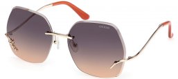 Gafas de Sol - Guess - GU00268 - 32B  SHINY PALE GOLD // GREY GRADIENT