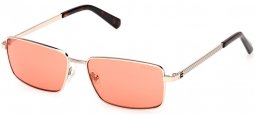 Lunettes de soleil - Guess - GU00273 - 32S  SHINY PALE GOLD // ORANGE