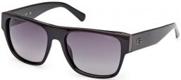 Gafas de Sol - Guess - GU00277 - 01D  SHINY BLACK // GREY GRADIENT POLARIZED