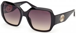 Gafas de Sol - Guess - GU00283 - 01B  SHINY BLACK // GREY GRADIENT