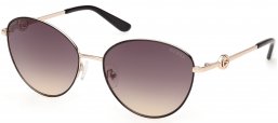 Gafas de Sol - Guess - GU00284 - 05B  MATTE BLACK GOLD // GREY GRADIENT