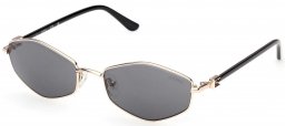 Gafas de Sol - Guess - GU00289 - 32A  SHINY GOLD // DARK GREY