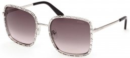 Gafas de Sol - Guess - GU00296 - 10B  SHINY LIGHT RUTHENIUM // GREY GRADIENT