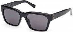 Gafas de Sol - Guess - GU00299 - 01A  SHINY BLACK // DARK GREY