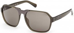 Gafas de Sol - Guess - GU00302 - 96A  SHINY MILITARY GREEN // GREY