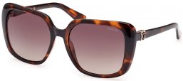 Gafas de Sol - Guess - GU7863 - 52F  DARK HAVANA // BROWN GRADIENT