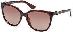 Lunettes de soleil - Guess - GU7864 - 52H  DARK HAVANA // BROWN GRADIENT POLARIZED