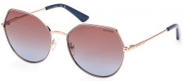 Sunglasses - Guess - GU7867 - 28F  SHINY GOLD // BROWN GRADIENT