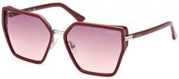 Gafas de Sol - Guess - GU7871 - 69Z  SHINY BURGUNDY // BURGUNDY GRADIENT