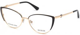 Frames - Guess - GU2813 - 002  MATTE GOLD BLACK