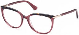 Lunettes de vue - Guess - GU2881 - 069  SHINY TRANSPARENT BURGUNDY