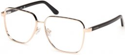 Lunettes de vue - Guess - GU50125 - 005  SHINY GOLD