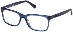 Lunettes de vue - Guess - GU50187 - 090  SHINY BLUE