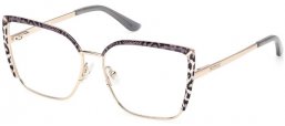 Monturas - Guess - GU50249 - 033  SHINY PALE GOLD BLACK ANIMAL