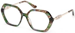 Monturas - Guess - GU50317 - 098  GREEN PRINT