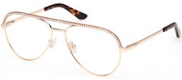 Lunettes de vue - Guess - GU50321 - 032  SHINY GOLD